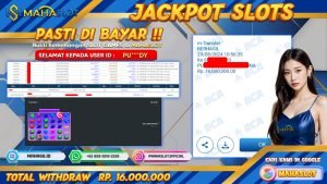 MAHASLOT JACKPOT SLOT SWEET BONANZA X1000 Rp. 16.000.000,- LUNAS