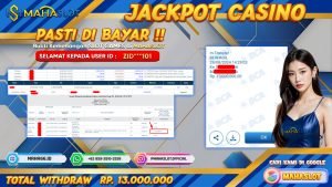 MAHASLOT JACKPOT CASINO SWEET BONANZA CANDY LAND Rp. 13.000.000,- LUNAS