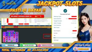 MAHASLOT JACKPOT SLOT SWEET BONANZA 1000 Rp. 23.000.000,- LUNAS