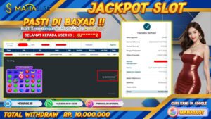 MAHASLOT JACKPOT SLOT GAMES SWEET BONANZA 1000 Rp. 10.000.000,- LUNAS