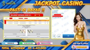 MAHASLOT JACKPOT LIVE CASINO CHINESE SPEED BACCARAT 1 Rp. 6.401.000,- LUNAS